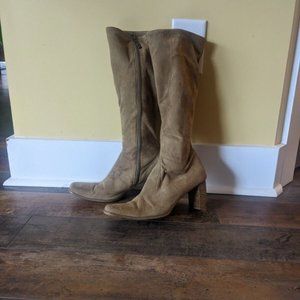 Vintage 90s Candies boots Size 8 Tan